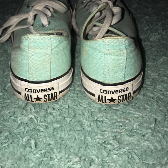 Blue Allstar Converse - Picture 2 of 3